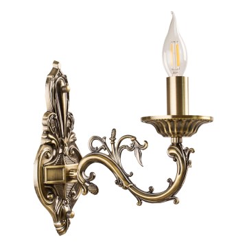 Brilagi - Lampada da parete CLASSIC 1xE14/10W/230V in ottone