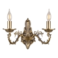 Brilagi - Lampada da parete CLASSIC 2xE14/10W/230V ottone