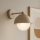 Brilagi - Lampada da parete COSMO 1xE27/60W/230V beige/oro