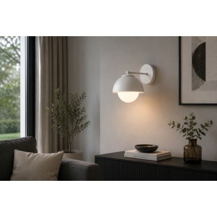 BRILAGI - Lampada da parete COSMO 1xE27/60W/230V bianca/dorata