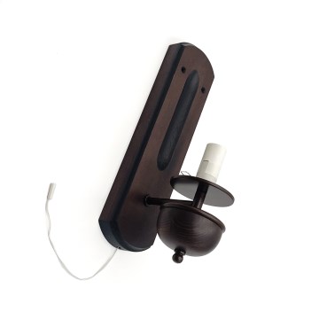 Brilagi - Lampada da parete COTTAGE 1xE14/40W/230V faggio