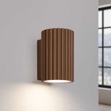 Brilagi - Lampada da parete CRESTO 1xGU10/10W/230V 10 cm marrone