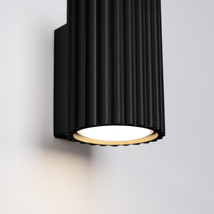 Brilagi - Lampada da parete CRESTO 1xGU10/10W/230V 10 cm nera