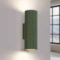Brilagi - Lampada da parete CRESTO 2xGU10/10W/230V 20 cm verde