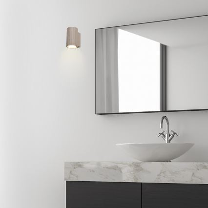 Brilagi - Lampada da parete CRISPINA 1xGU10/10W/230V 10 cm beige