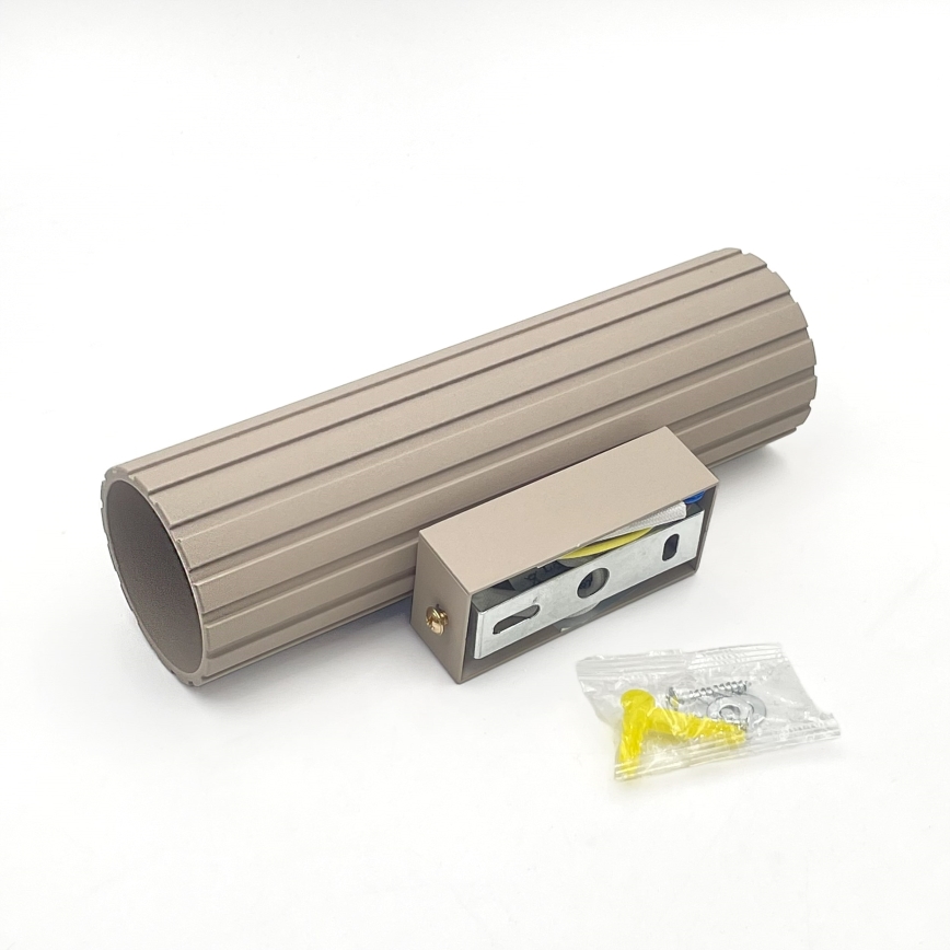 Brilagi - Lampada da parete CRISPINA 2xGU10/10W/230V 20 cm beige