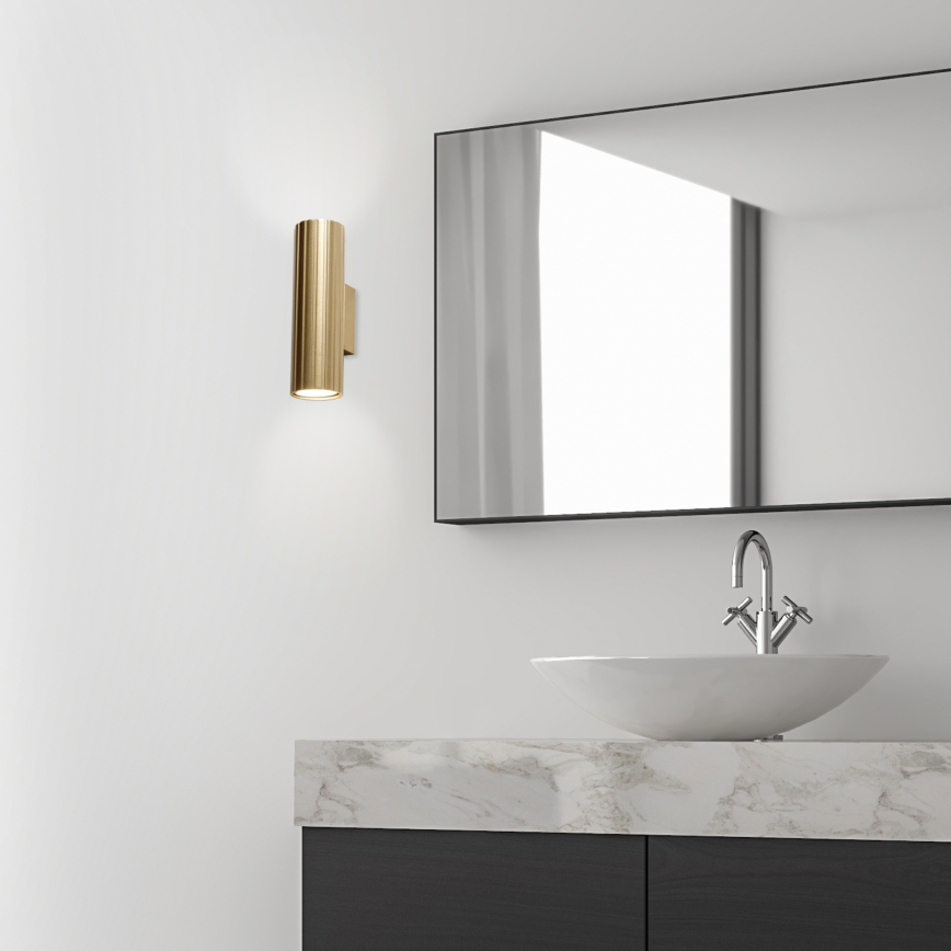 Brilagi - Lampada da parete CRISPINA 2xGU10/10W/230V 20 cm dorata