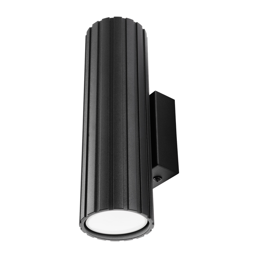 Brilagi - Lampada da parete CRISPINA 2xGU10/10W/230V 20 cm nera
