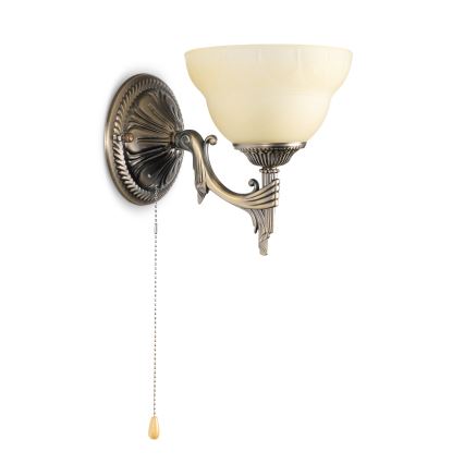 BRILAGI - Lampada da parete DAHLIA 1xE27/40W/230V in ottone
