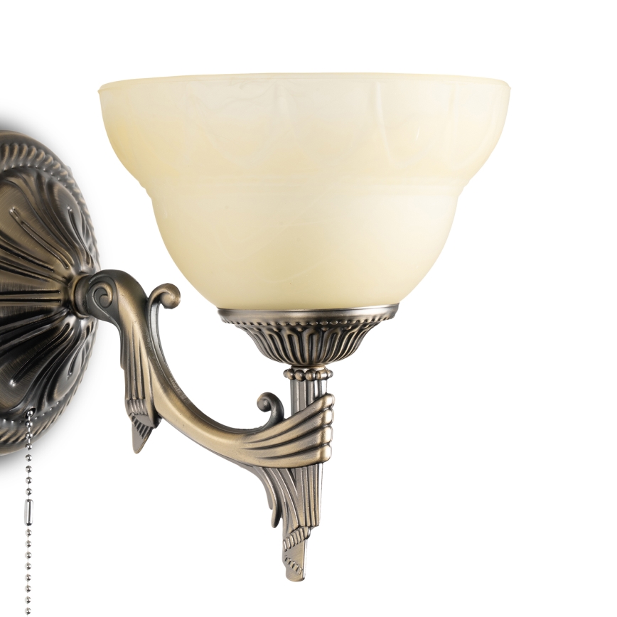 BRILAGI - Lampada da parete DAHLIA 1xE27/40W/230V in ottone