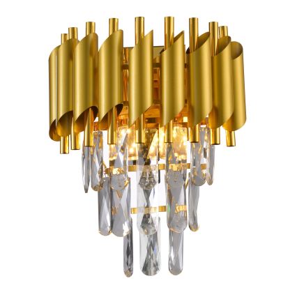 Brilagi - Lampada da parete ECLIPSE 2xE14/10W/230V dorata