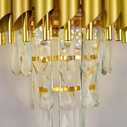 Brilagi - Lampada da parete ECLIPSE 2xE14/10W/230V dorata