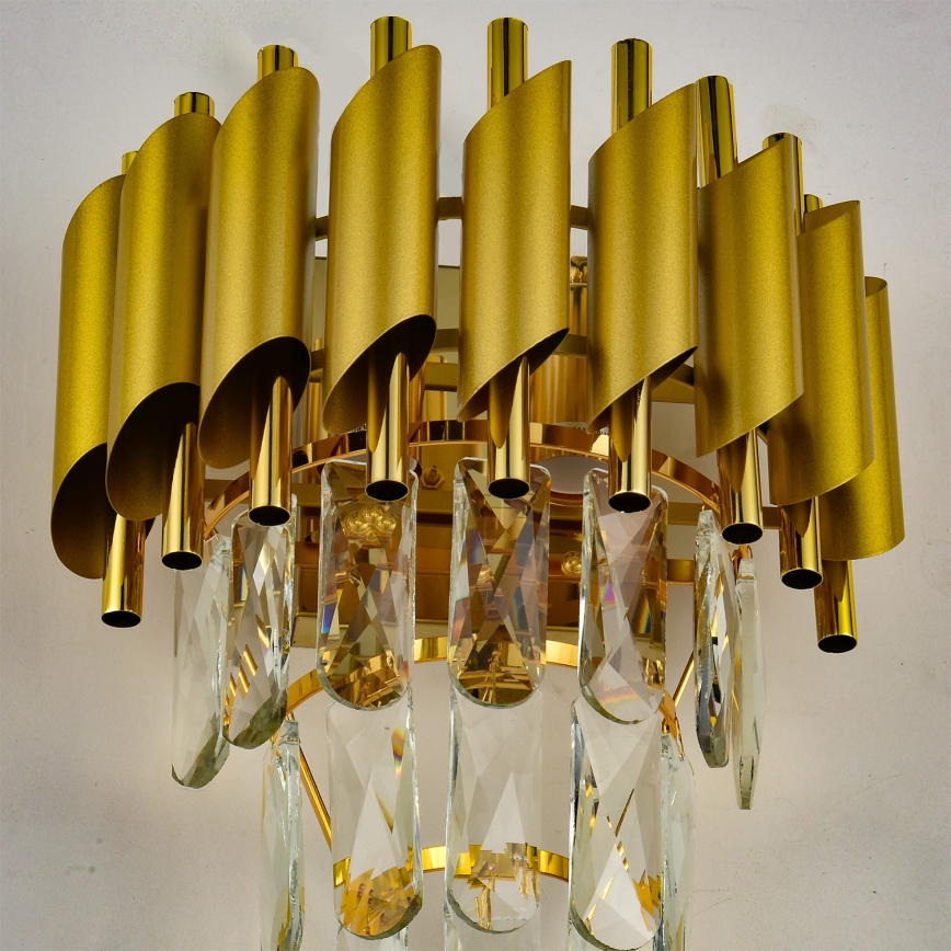 Brilagi - Lampada da parete ECLIPSE 2xE14/10W/230V dorata