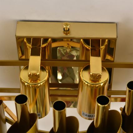 Brilagi - Lampada da parete ECLIPSE 2xE14/10W/230V dorata