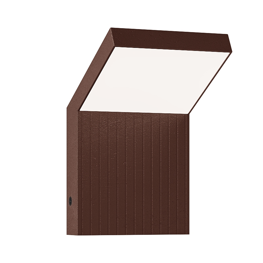 Brilagi - Lampada da parete esterna LED RIANO LED/8W/230V marrone IP65