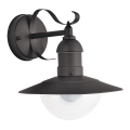 Brilagi - Lampada da parete esterna MOLDE 1xE27/60W/230V IP44 nera