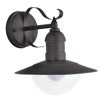 Brilagi - Lampada da parete esterna MOLDE 1xE27/60W/230V IP44 nera