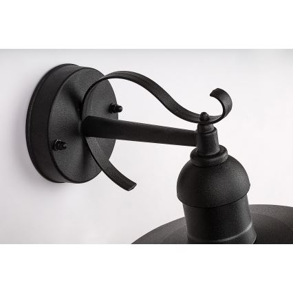 Brilagi - Lampada da parete esterna MOLDE 1xE27/60W/230V IP44 nera