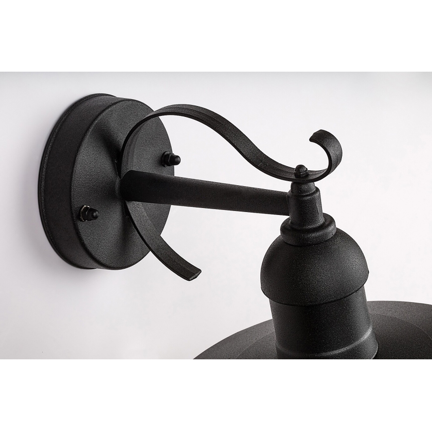 Brilagi - Lampada da parete esterna MOLDE 1xE27/60W/230V IP44 nera