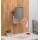 Brilagi - Lampada da parete flessibile a LED NUBILA 1xE27/25W/230V + LED/3W bianco/grigio chiaro