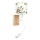 Brilagi - Lampada da parete flessibile LED per bambini BOBO WOOD 1xE27/25W/230V + LED/3W rovere/bianco/verde/giungla
