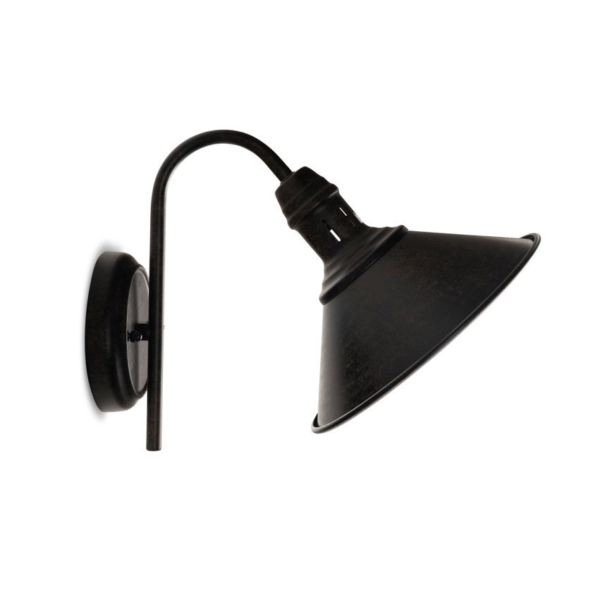 BRILAGI - Lampada da parete FORGE 1xE27/60W/230V nera