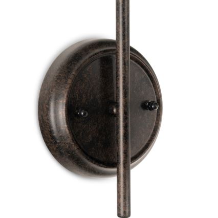 BRILAGI - Lampada da parete FORGE 1xE27/60W/230V nera