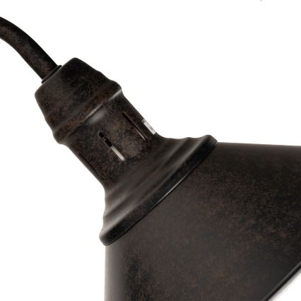 BRILAGI - Lampada da parete FORGE 1xE27/60W/230V nera