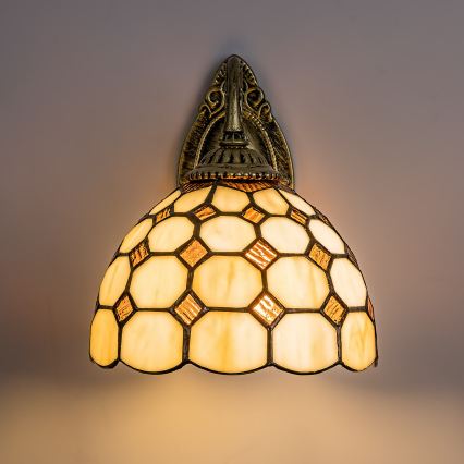 Brilagi - Lampada da parete in stile Tiffany DORAN 1xE27/40W/230V