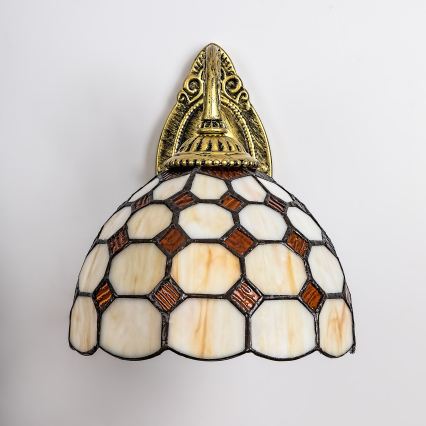 Brilagi - Lampada da parete in stile Tiffany DORAN 1xE27/40W/230V