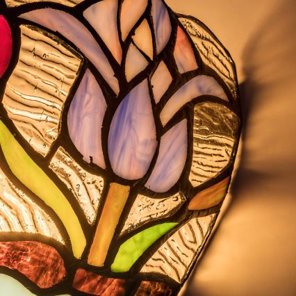 Brilagi - Lampada da parete in stile Tiffany LORAS 1xE14/40W/230V