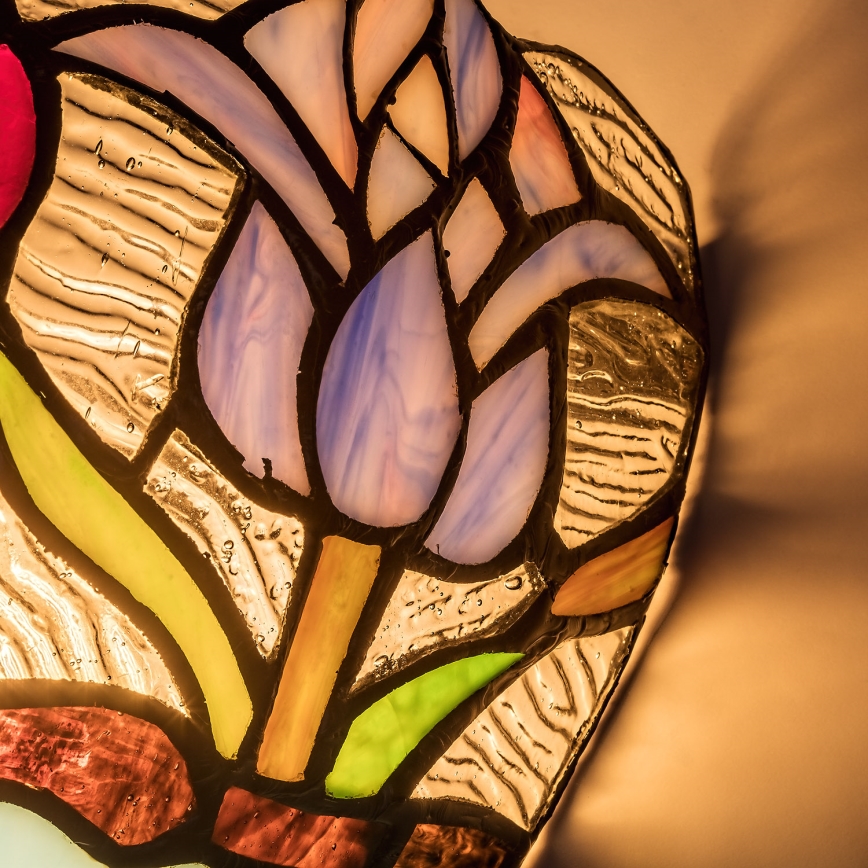 Brilagi - Lampada da parete in stile Tiffany LORAS 1xE14/40W/230V