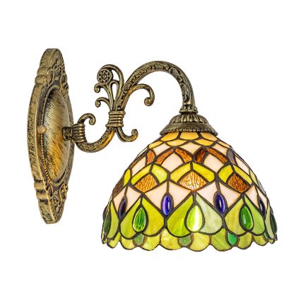 Brilagi - Lampada da parete in stile Tiffany MARGARET 1xE27/40W/230V