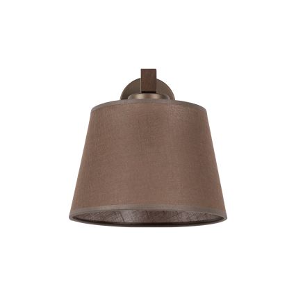 Brilagi - Lampada da parete LATTE 1xE27/60W/230V pino/marrone