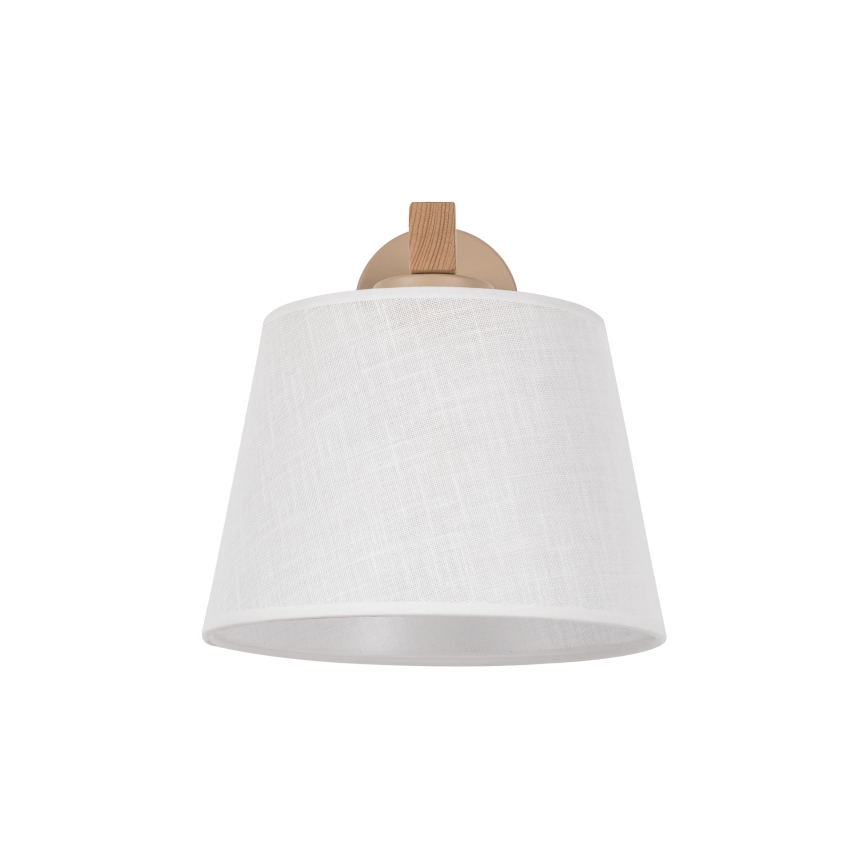 Brilagi - Lampada da parete LATTE SABIA 1xE27/15W/230V pino/bianco