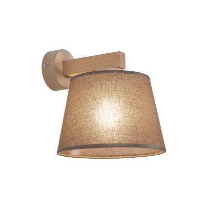 Brilagi - Lampada da parete LATTE SABIA 1xE27/15W/230V pino/marrone