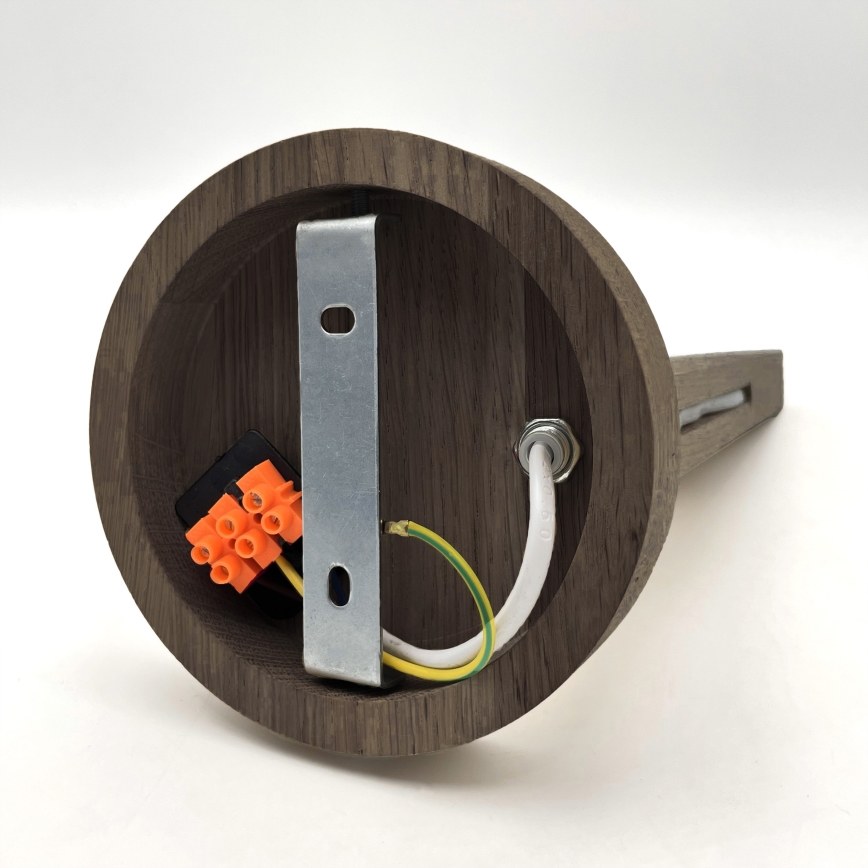 Brilagi - LED Lampada da parete ANTHONY 1xE14/40W/230V rovere noce/beige