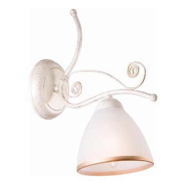 Brilagi - Lampada da parete LED ANTICO 1xE27/60W/230V 3000K bianco patinato