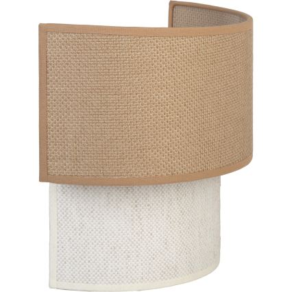 Brilagi - Lampada da parete LED BOHO ECO 1xE27/10W/230V beige/crema
