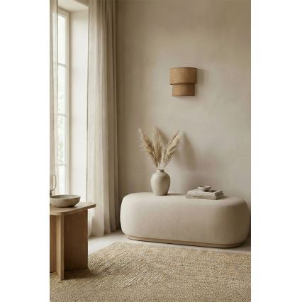 Brilagi - Lampada da parete LED BOHO ECO 1xE27/10W/230V beige