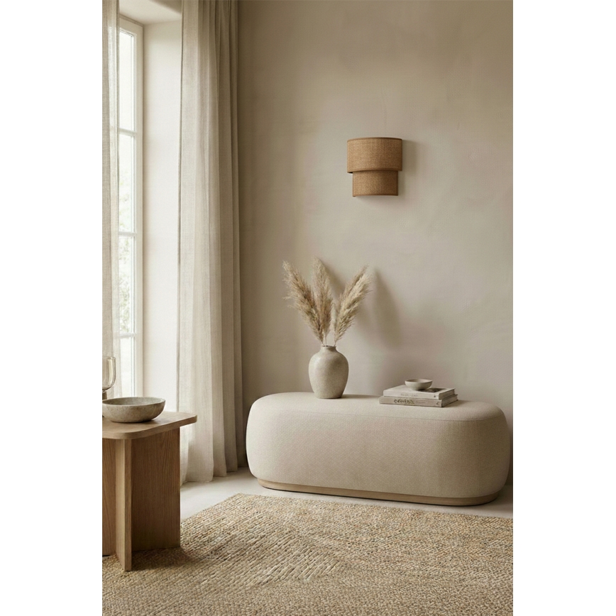 Brilagi - Lampada da parete LED BOHO ECO 1xE27/10W/230V beige