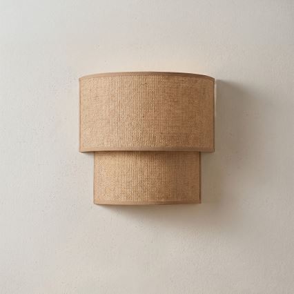 Brilagi - Lampada da parete LED BOHO ECO 1xE27/10W/230V beige