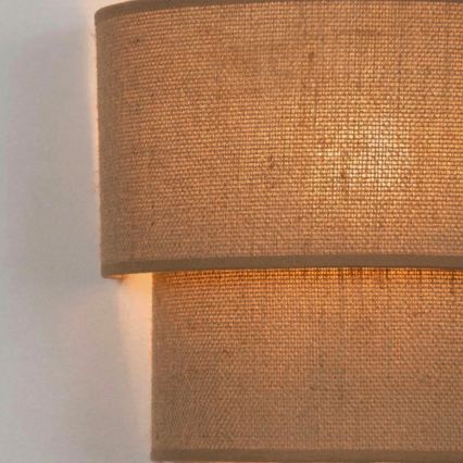 Brilagi - Lampada da parete LED BOHO ECO 1xE27/10W/230V beige