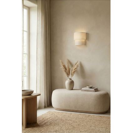 Brilagi - Lampada da parete LED BOHO ECO 1xE27/10W/230V crema