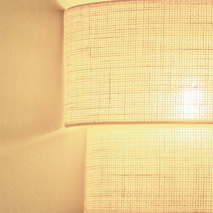 Brilagi - Lampada da parete LED BOHO ECO 1xE27/10W/230V crema