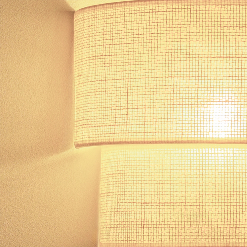 Brilagi - Lampada da parete LED BOHO ECO 1xE27/10W/230V crema