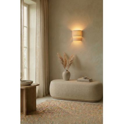 Brilagi - Lampada da parete LED BOHO ECO 1xE27/10W/230V crema