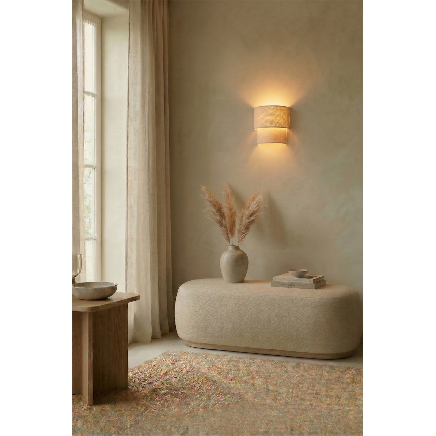 Brilagi - Lampada da parete LED BOHO ECO 1xE27/10W/230V crema