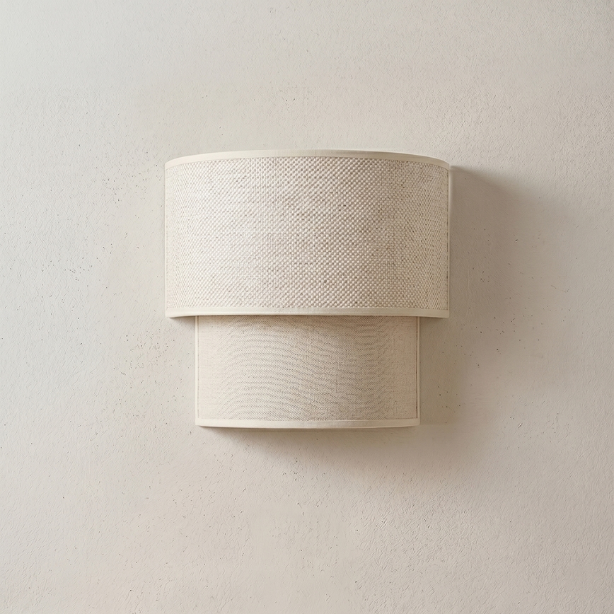 Brilagi - Lampada da parete LED BOHO ECO 1xE27/10W/230V crema