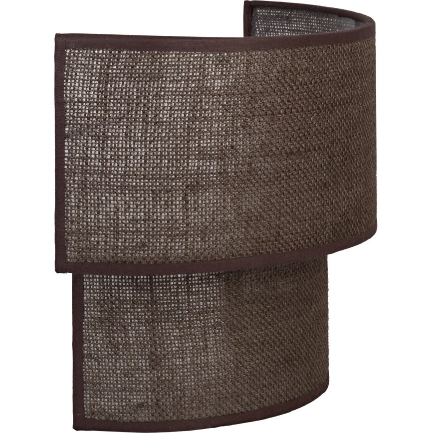 Brilagi - Lampada da parete LED BOHO ECO 1xE27/10W/230V marrone